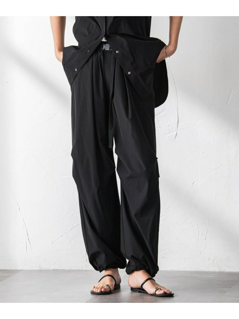 【SALE／10%OFF】撥水ベルト付きパラシュートパンツ MAYSON GREY メイソングレイ パンツ その他のパンツ ブラウン ブラック ホワイト【RBA_E】【送料無料】[Rakuten Fashion]