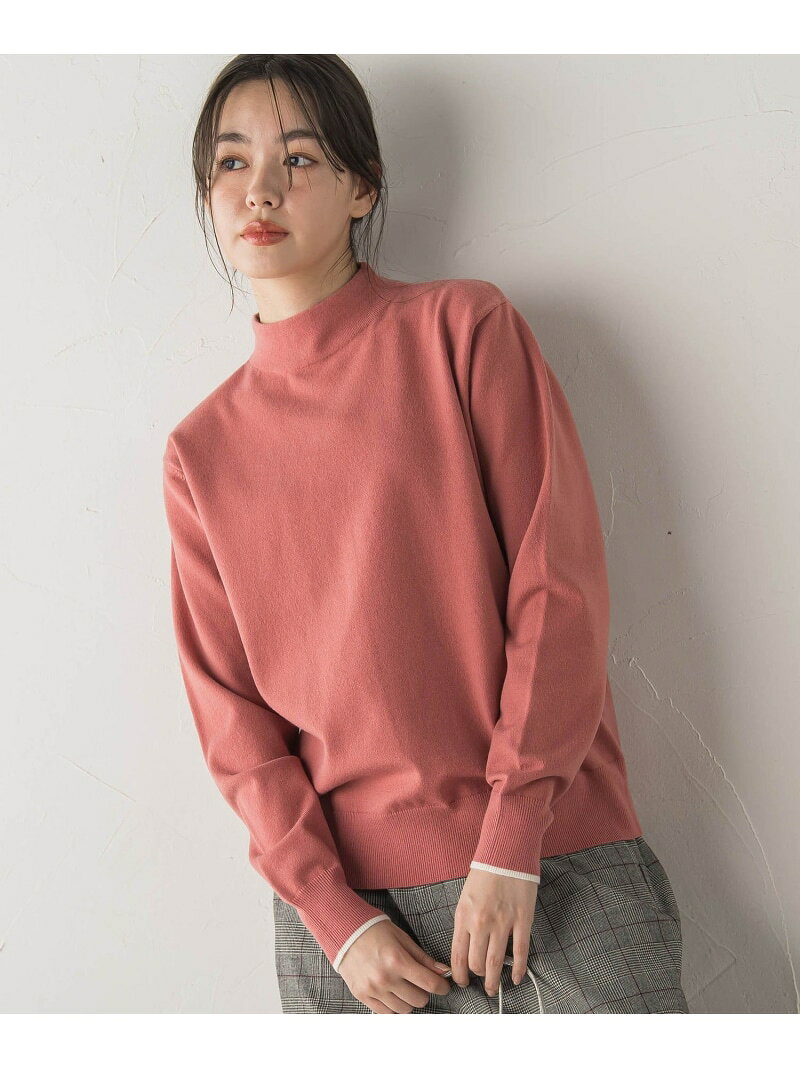 【SALE／30%OFF】【WEB限定】スーパーストレッチプルオーバー≪洗濯機で洗える≫ Droite lautreamont ドロワット・ロートレアモン トップス ニット ブラック ブルー ピンク【RBA_E】【送料無料】[Rakuten Fashion]