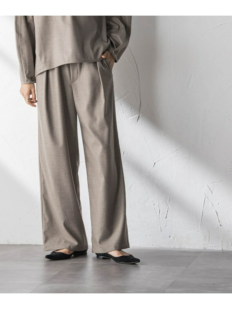 Rakuten - 【SALE／40%OFF】【叶えるSET UP】起毛イージーワイドパンツ≪手洗い可能≫ MAYSON GREY メイソングレイ パンツ その他のパンツ ベージュ ブラック【RBA_E】【送料無料】[Rakuten Fashion]