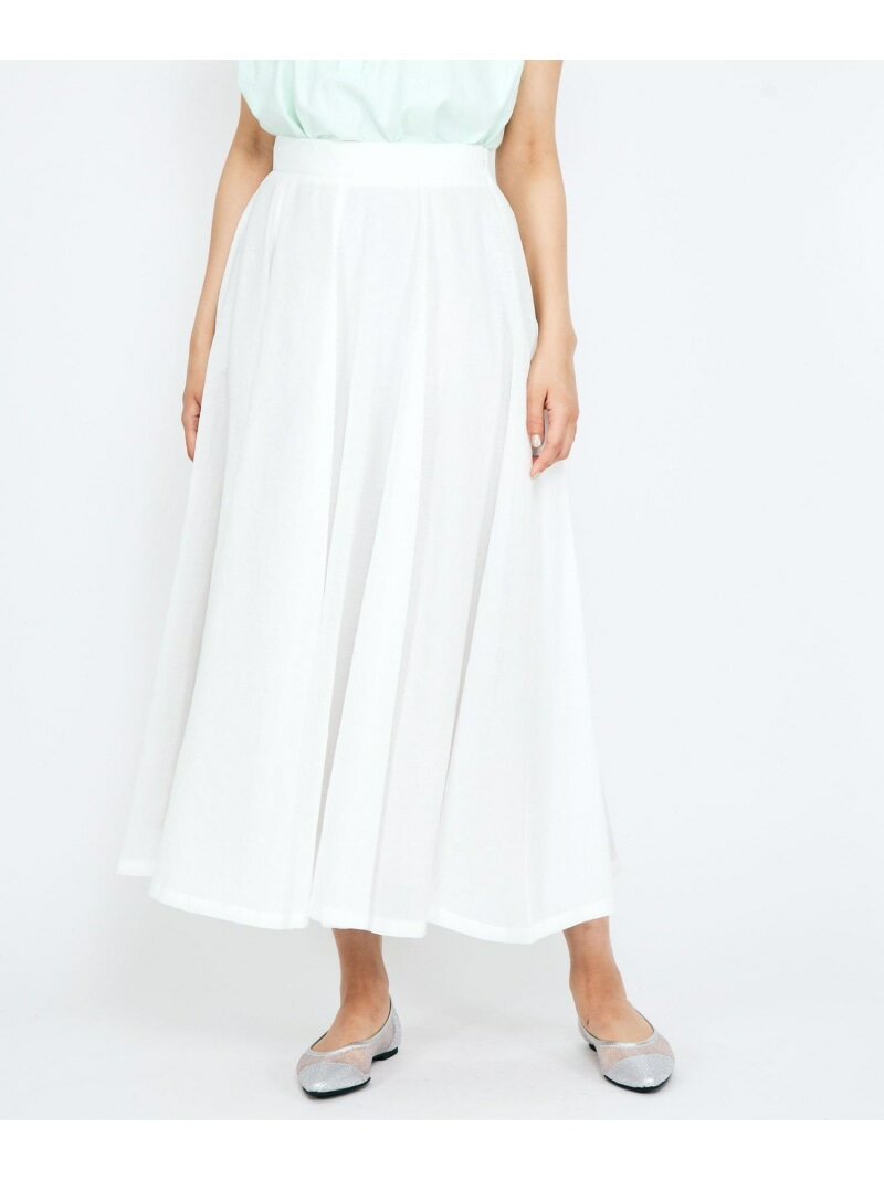 ドライエステルパネルギャザースカー...