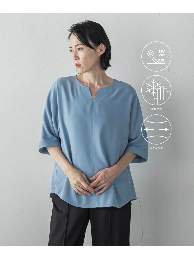 Rakuten - 【SALE／30%OFF】ジョーゼットブラウス≪洗濯機で洗える≫ la.f... ラ・エフ トップス シャツ・ブラウス ホワイト ブラック【RBA_E】【送料無料】[Rakuten Fashion]