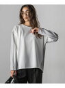 バックサテンドッキングプルオーバー≪洗濯機で洗える≫ MAYSON GREY メイソングレイ トップス カットソー Tシャツ ホワイト ブラック ネイビー【送料無料】 Rakuten Fashion