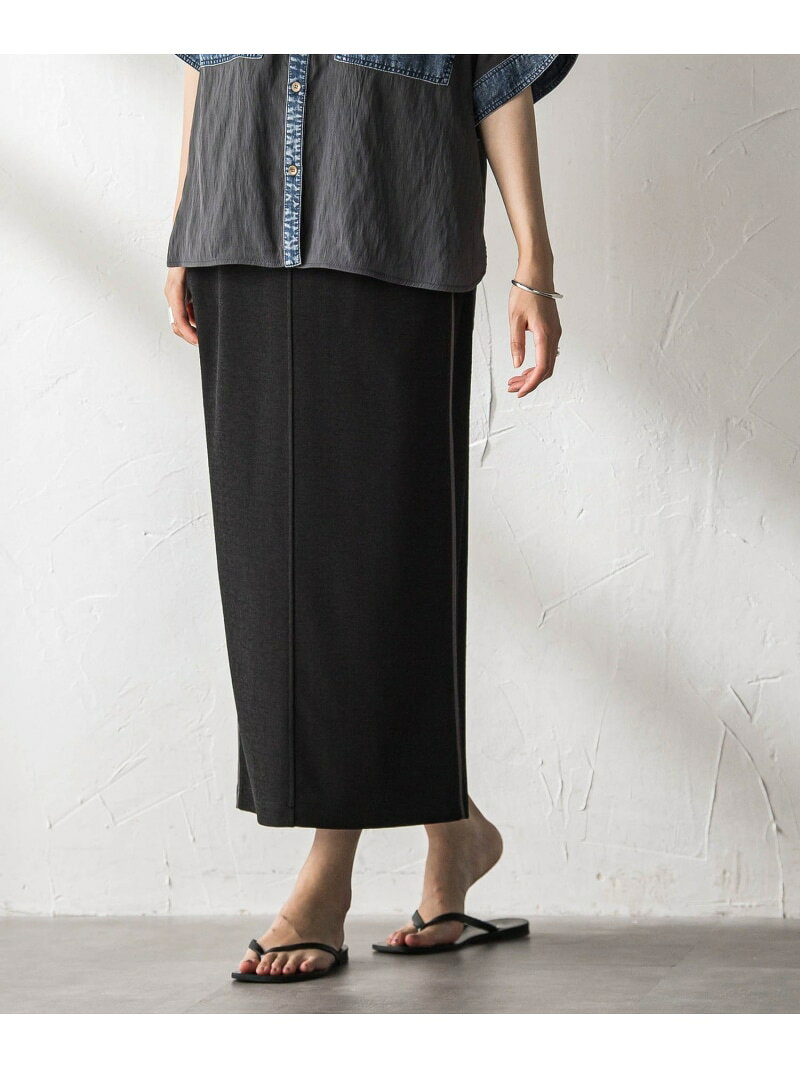 【SALE／10%OFF】NEW叶えるIラインスカート MAYSON GREY メイソングレイ スカート その他のスカート ブラック ブラウン【RBA_E】【送料無料】[Rakuten Fashion] javaonline-10015485 JAVA ONLINE サンプル画像2