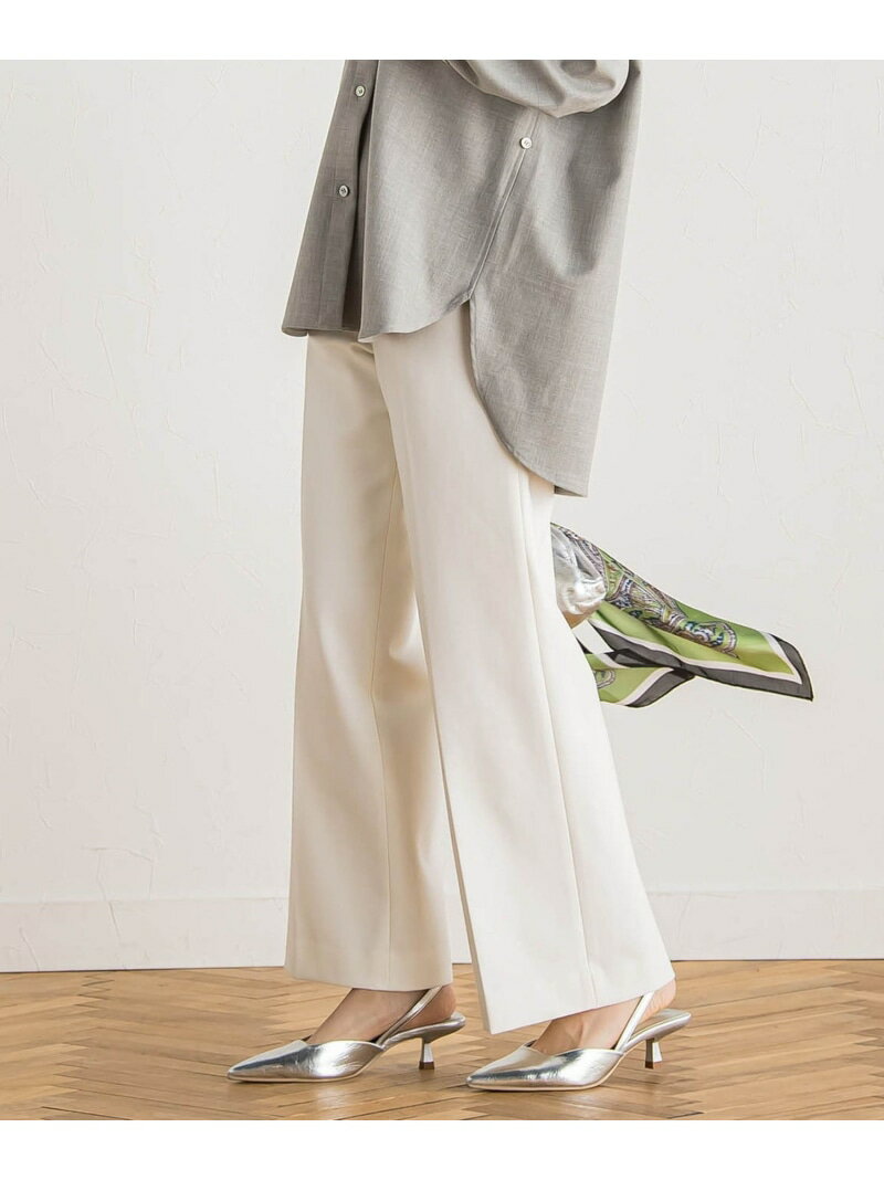 Rakuten - 【SALE／50%OFF】【カタログ掲載】TR両面起毛パンツ≪洗濯機で洗える≫ Droite lautreamont ドロワット・ロートレアモン パンツ その他のパンツ グレー ベージュ ブラック ホワイト【RBA_E】【送料無料】[Rakuten Fashion]