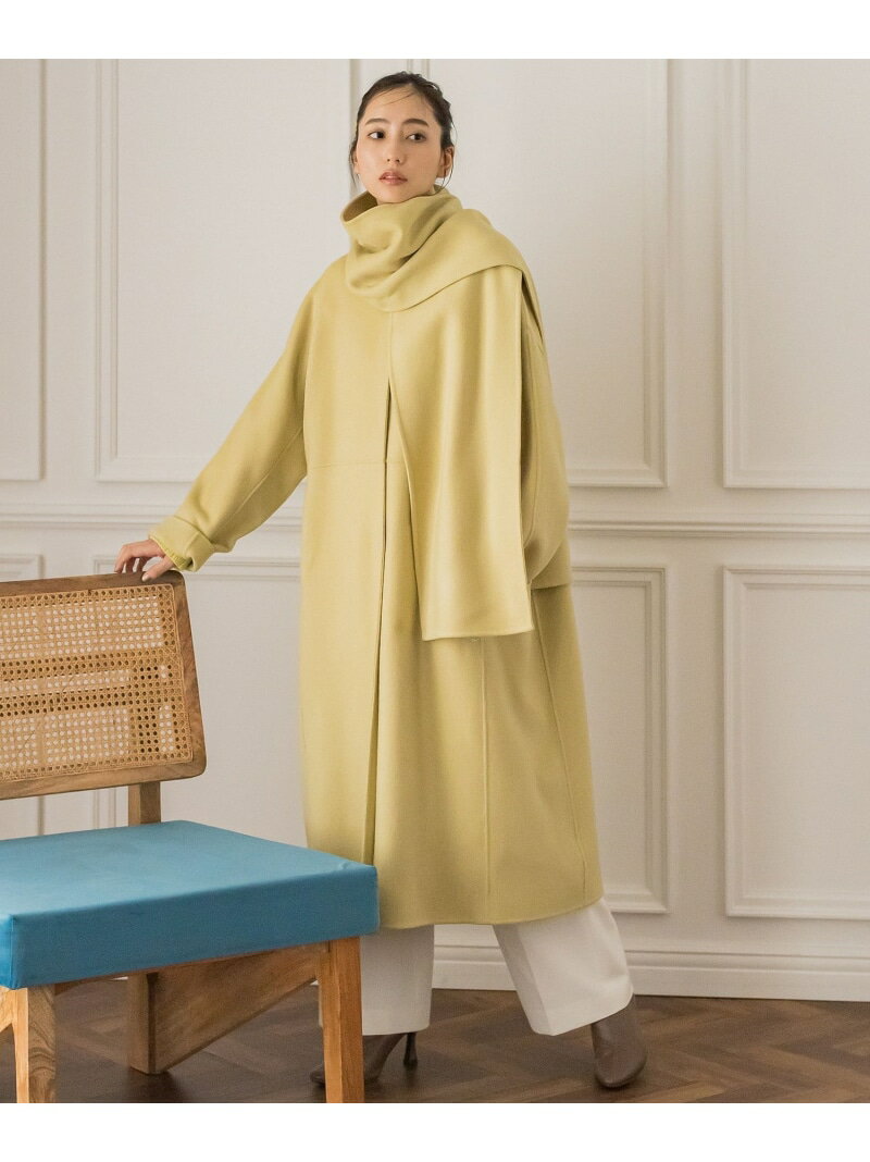 Rakuten - 【SALE／50%OFF】ロイヤルジーロンリバーロングコート Droite lautreamont ドロワット・ロートレアモン ジャケット・アウター その他のジャケット・アウター イエロー ブラック グレー【RBA_E】【送料無料】[Rakuten Fashion]