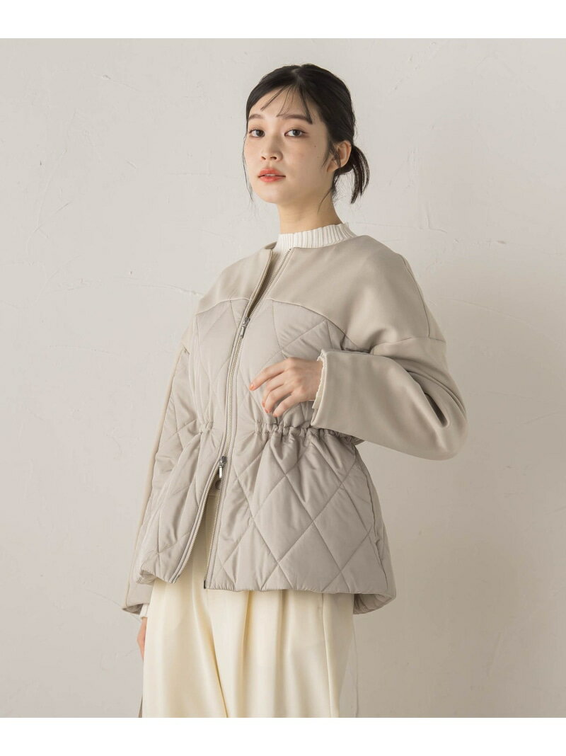Rakuten - 【SALE／30%OFF】ダンボール*キルティングジャケット Droite lautreamont ドロワット・ロートレアモン ジャケット・アウター テーラードジャケット・ブレザー ブラウン ブラック ベージュ【RBA_E】【送料無料】[Rakuten Fashion]