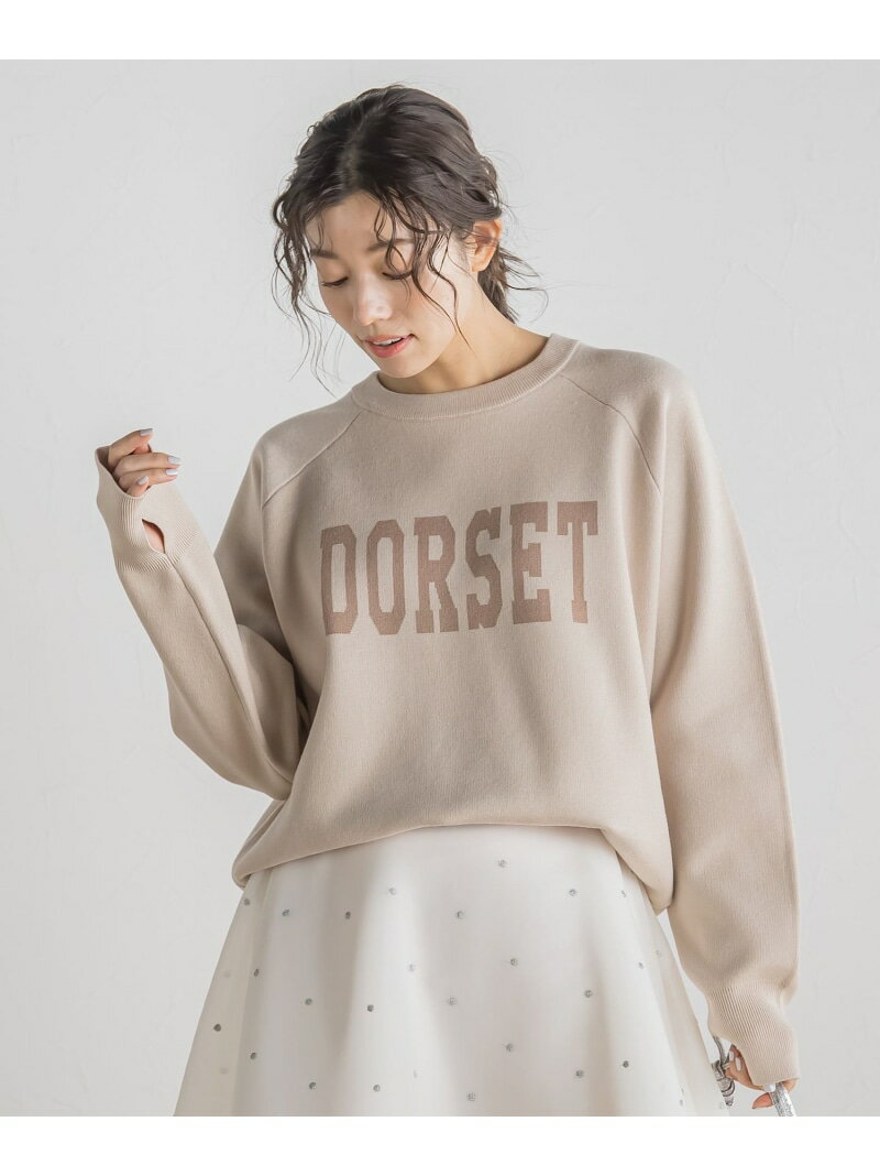 Rakuten - 【SALE／10%OFF】【新色追加】ロゴジャガードニット≪手洗い可能≫ Droite lautreamont ドロワット・ロートレアモン トップス ニット レッド グレー ベージュ【RBA_E】【送料無料】[Rakuten Fashion]