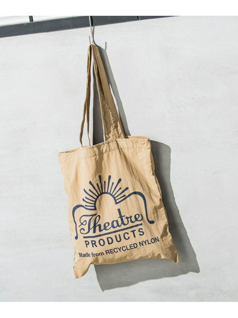 【THEATRE PRODUCTS * BLANCmaison】PACKABLE TOTE BLANC maison ロートレアモン バッグ その他のバッグ ベージュ ブラック グレー【送..