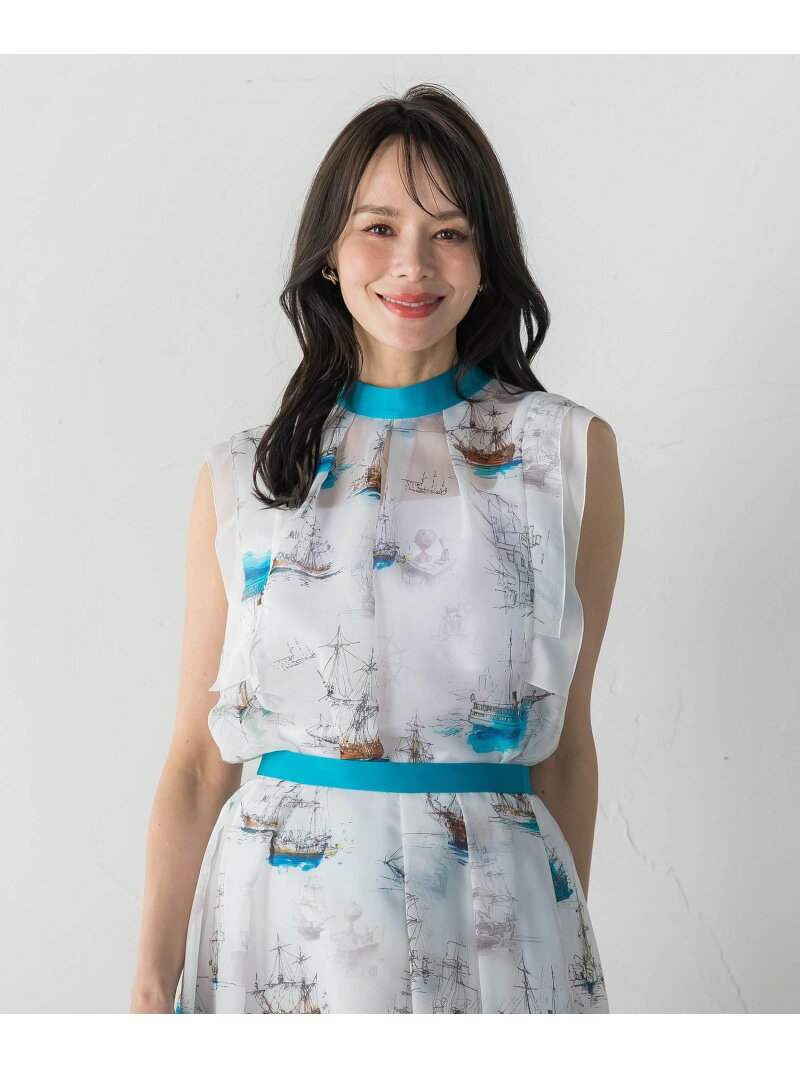 Rakuten - Marine Voyageブラウス Viaggio Blu ビアッジョブルー トップス シャツ・ブラウス ベージュ ホワイト【送料無料】[Rakuten Fashion]