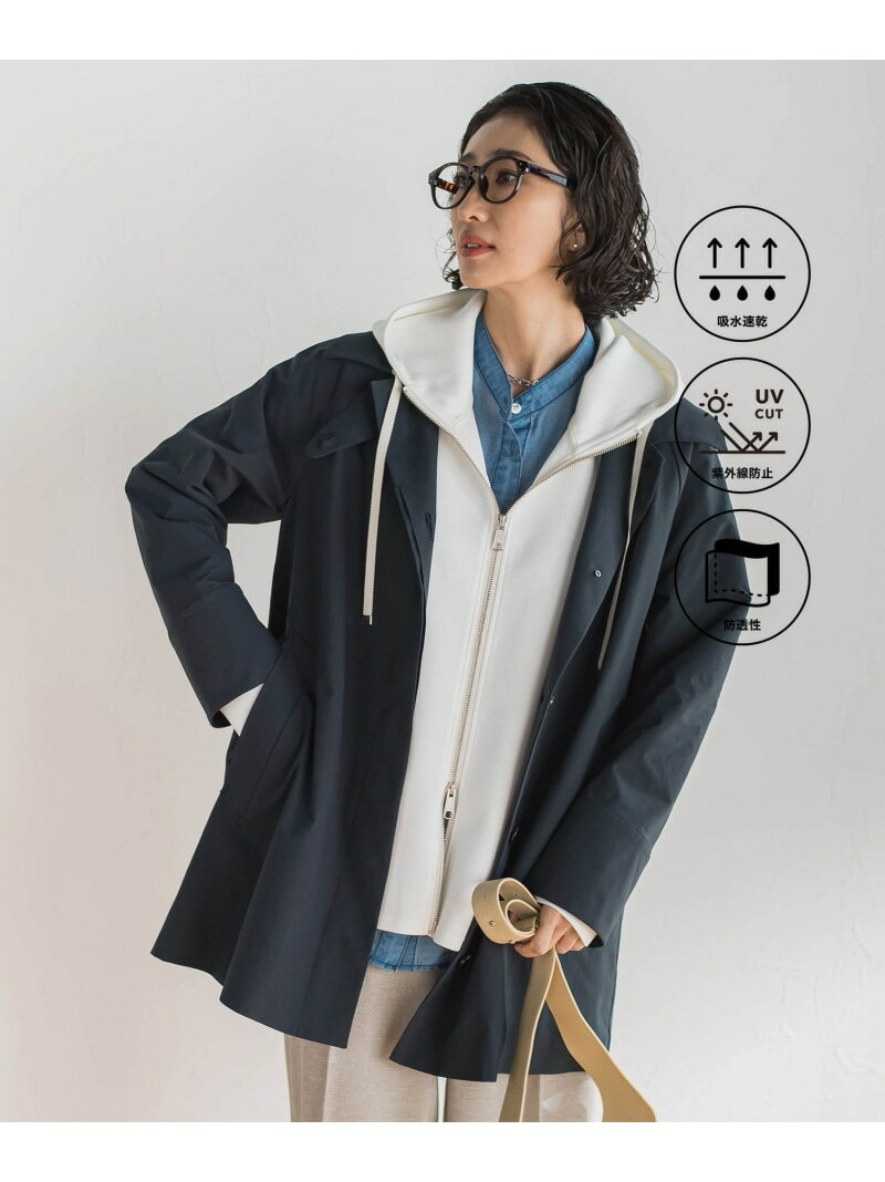 Rakuten - 【SALE／10%OFF】タスランストレッチコート la.f... ラ・エフ ジャケット・アウター その他のジャケット・アウター ベージュ ネイビー【RBA_E】【送料無料】[Rakuten Fashion]