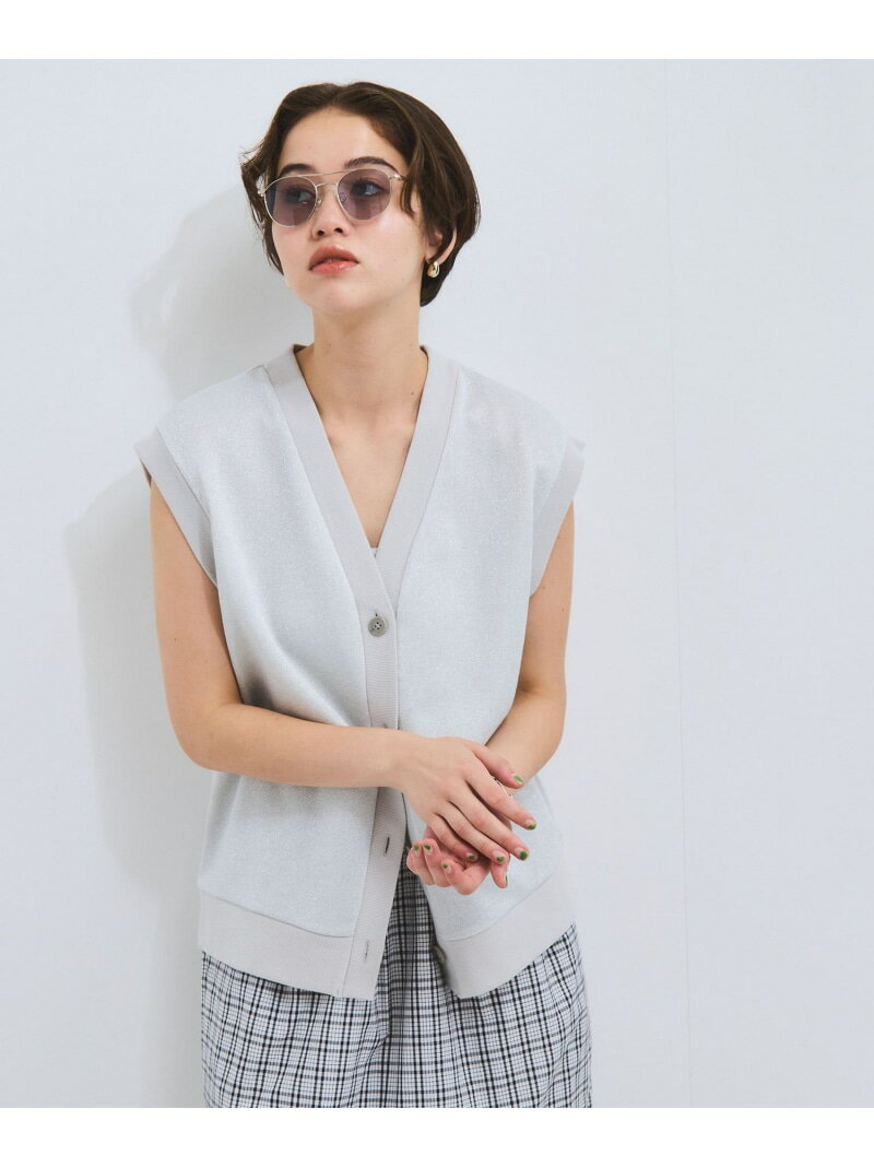 Rakuten - 【SALE／50%OFF】ラメ裏毛マエアキベスト≪手洗い可能≫ VICKY ビッキー ジャケット・アウター ダウンジャケット・ダウンベスト ベージュ ホワイト【RBA_E】【送料無料】[Rakuten Fashion]