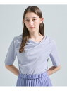 【SALE/50%OFF】カットドレープTシャツ≪洗濯機で洗える≫ ketty ケティ トップス カーディガン ホワイト ブラック パープル【RBA_E】[Ra...