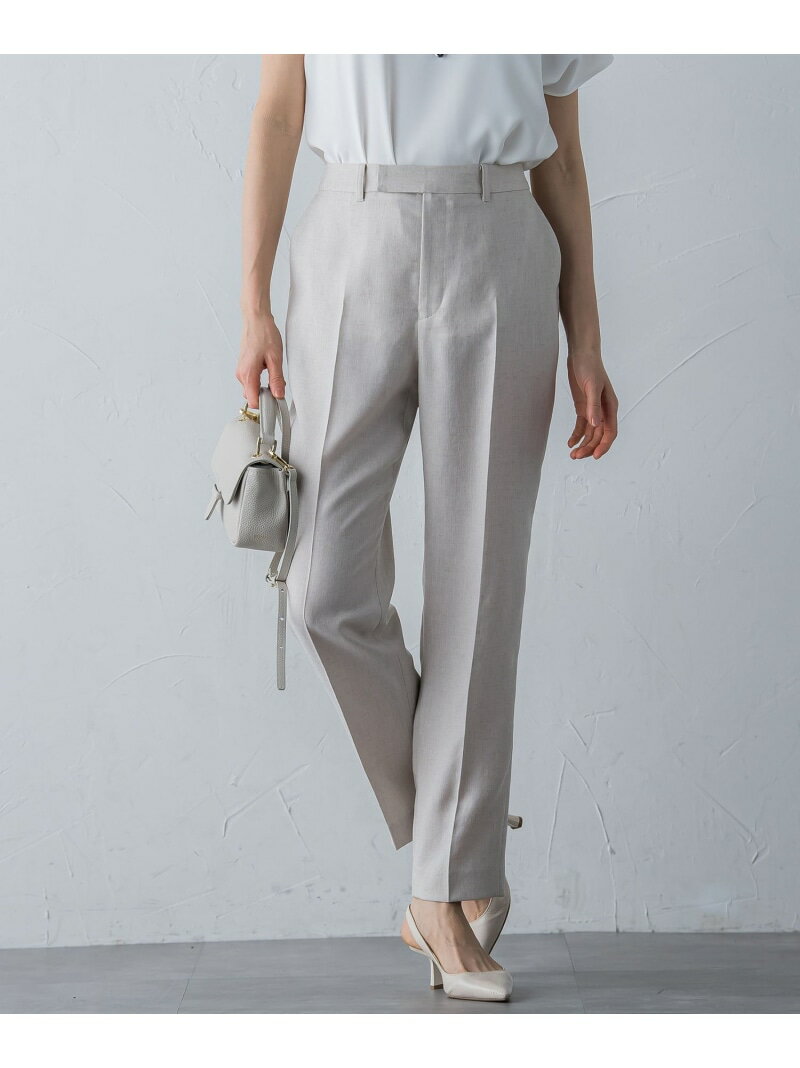 【SALE／50%OFF】アイアスストレッチテーパードパンツ≪手洗い可能≫ LAUTREAMONT ロートレアモン パンツ その他のパンツ グレー ネイビー【RBA_E】【送料無料】[Rakuten Fashion]