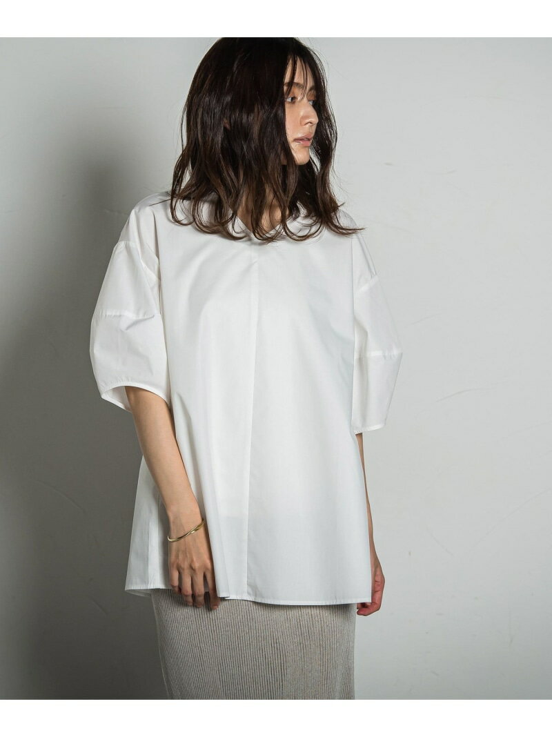 Rakuten - 【SALE／50%OFF】ボリュームスリーブチュニック≪洗濯機で洗える≫ MAYSON GREY メイソングレイ トップス シャツ・ブラウス ブルー ホワイト オレンジ ブラック【RBA_E】【送料無料】[Rakuten Fashion]