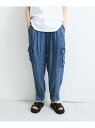 【SALE/15%OFF】バイオシルクパウダージョガーパンツ≪洗濯機で洗える≫ VICKY ビッキー パンツ ジーンズ・デニムパンツ ブラック ネイビー【RBA...