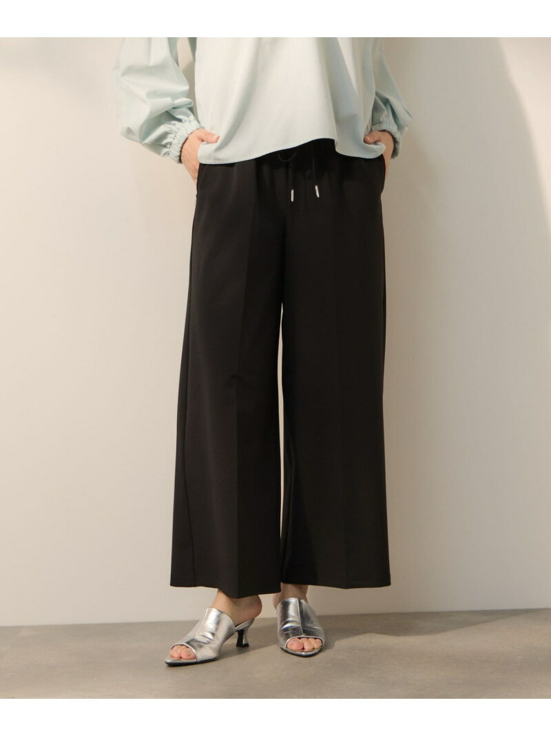 CICA配合サークルストレッチイージーワイドパンツ ketty ケティ パンツ その他のパンツ ブラック ネイビー【送料無料】[Rakuten Fashion]