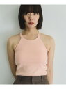 カップツキホルターネックタンクトップ≪手洗い可能≫ VICKY ビッキー トップス キャミソール ブラック ホワイト ピンク【送料無料】[Rakuten Fas...
