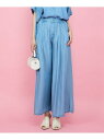 【SALE/30%OFF】バイオタックワイドパンツ≪セットアップ対応/洗濯機で洗える≫ QUEENS COURT クイーンズコート パンツ その他のパンツ ネイ...