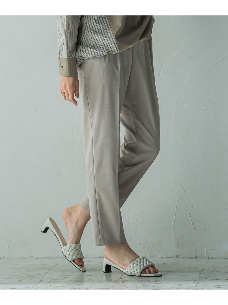 【SALE／50%OFF】ストレッチテーパードパンツ≪手洗い可能≫ MAYSON GREY メイソングレイ パンツ その他のパンツ ブラック ベージュ【RBA_E】【送料無料】[Rakuten Fashion]