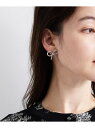 リボンモチーフピアス QUEENS COURT クイーンズコート アクセサリー・腕時計 イヤリング・イヤーカフ シルバー ゴールド[Rakuten Fashio...