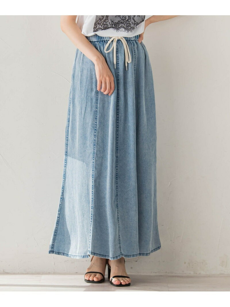 Air DENIM マーメイドスカート Droite lautreamont ドロワット・ロートレアモン スカート その他のスカート ブルー【送料無料】[Rakuten Fashion]