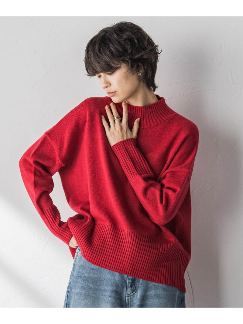 【SALE／50 OFF】ハイネックシンプルニット≪手洗い可能≫ MAYSON GREY メイソングレイ トップス ニット ホワイト ブラック ブラウン レッド【RBA_E】【送料無料】 Rakuten Fashion