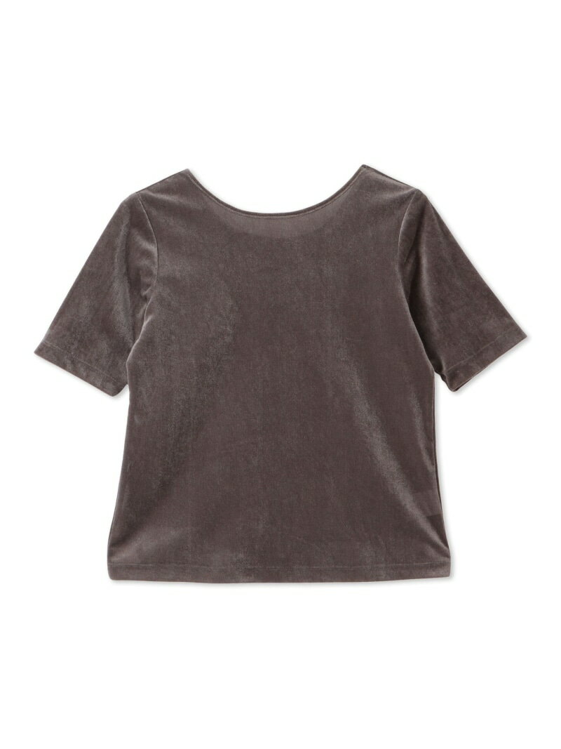 Rakuten - 【SALE／50%OFF】【WEB&一部店舗限定】シアーベロアバックシャンカットソー LAUTREAMONT ロートレアモン トップス カットソー・Tシャツ グレー【RBA_E】【送料無料】[Rakuten Fashion]