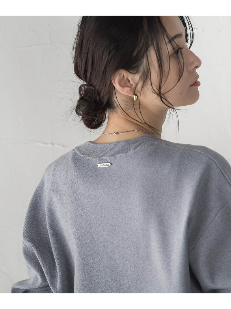 お肌にやさしいファスナーニット≪手洗い≫ LAUTREAMONT ロートレアモン トップス ニット ブラック ピンク ベージュ