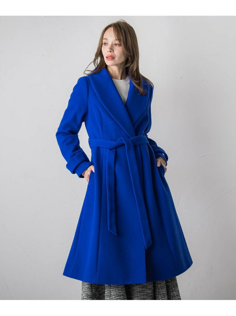 【SALE／40%OFF】ロングコート Viaggio Blu ビアッジョブルー ジャケット・アウター その他のジャケット・アウター ブルー ブラック【RBA_E】【送料無料】[Rakuten Fashion]