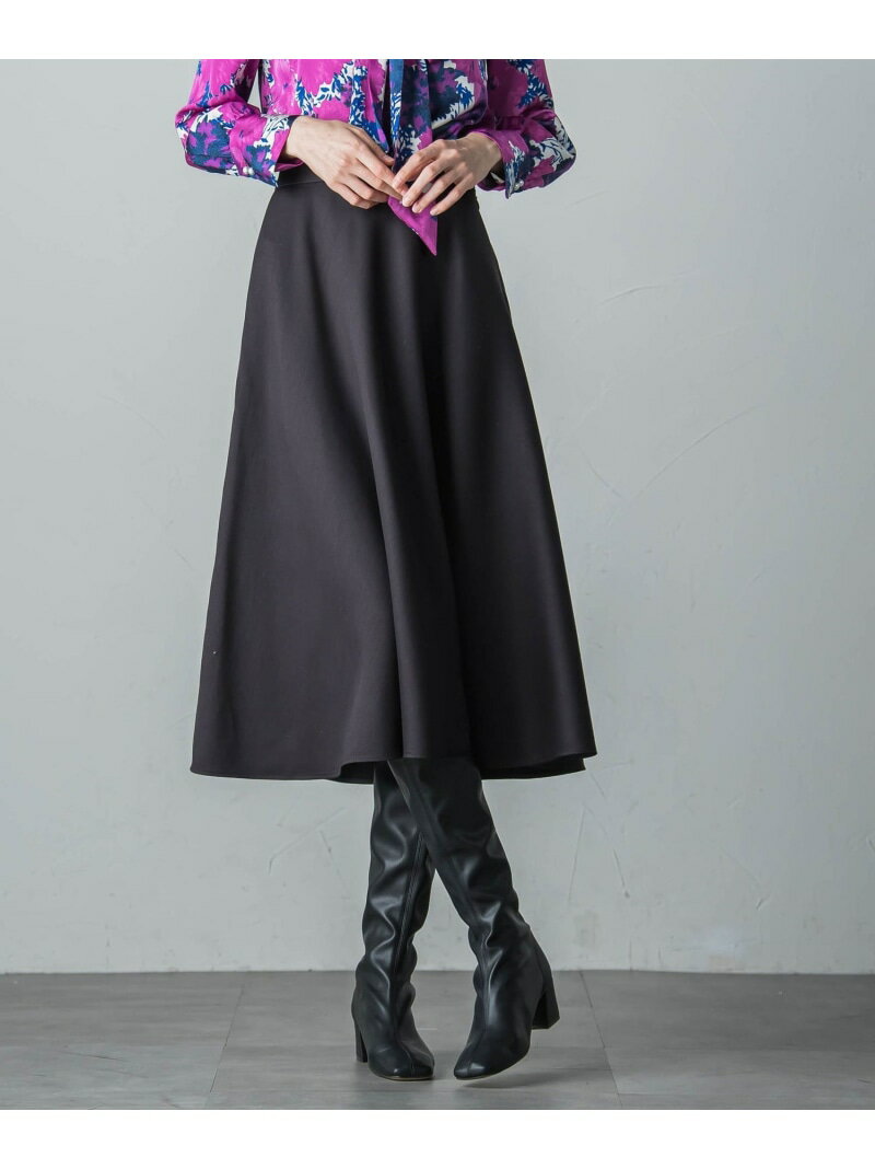 【SALE／40%OFF】シルクウールスカート LAUTREAMONT DE CLASSE ロートレアモン スカート その他のスカート グレー ホワイト パープル【RBA_E】【送料無料】[Rakuten Fashion]