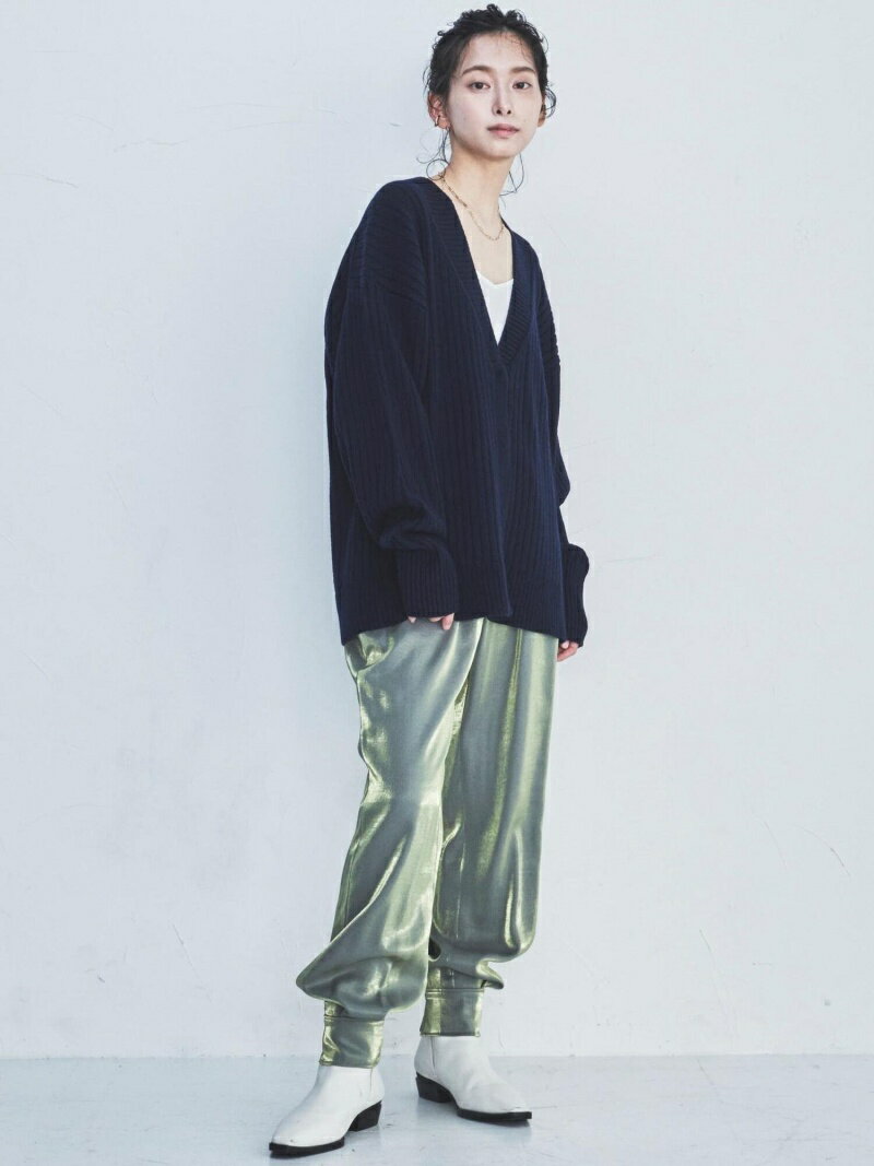 【SALE／70%OFF】ギラギラドロストイージーパンツ＜手洗い可能＞ lautreamont BLEUBLANC ロートレアモン パンツ その他のパンツ ピンク カーキグリーン ブラック【RBA_E】【送料無料】[Rakuten Fashion]