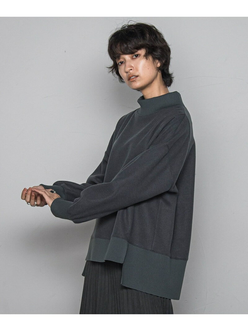 【SALE／20%OFF】【楽・美・軽】ハイネックプルオーバー≪手洗い可能≫ MAYSON GREY メイソングレイ トップス カットソー・Tシャツ ホワイト ブラック グレー【RBA_E】【送料無料】[Rakuten Fashion]