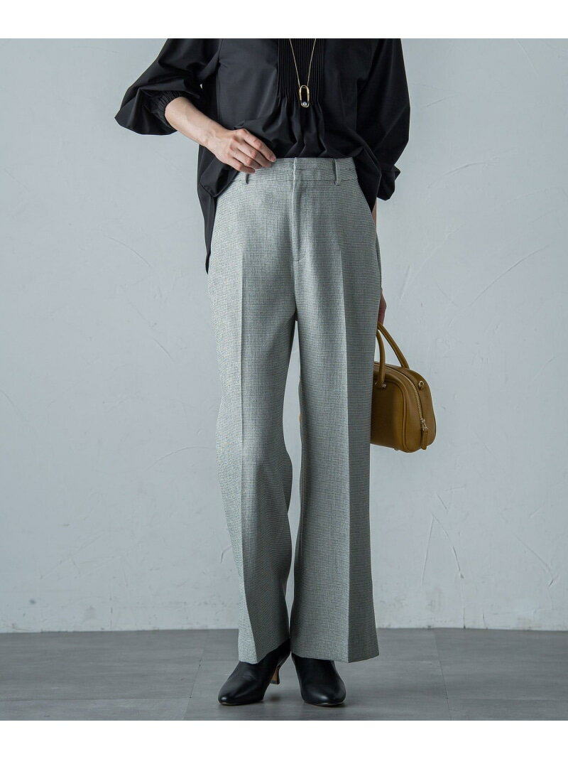 【SALE／30%OFF】【カタログ掲載】ツムギートメランジピンヘッドパンツ≪洗濯機で洗える≫ LAUTREAMONT ロートレアモン パンツ その他のパンツ ベージュ グレー【RBA_E】【送料無料】[Rakuten Fashion](4)