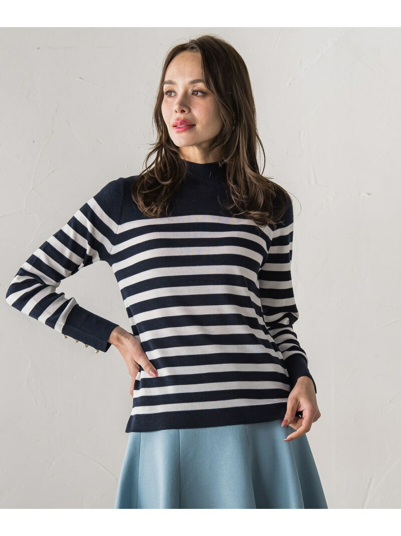 Rakuten - 【SALE／50%OFF】BRISBANEハイネックニット Viaggio Blu ビアッジョブルー トップス ニット ブラック ブルー ネイビー ホワイト【RBA_E】【送料無料】[Rakuten Fashion]