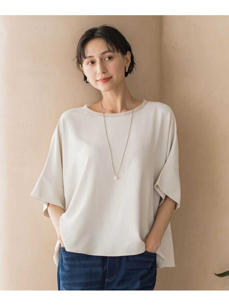 Rakuten - ハイストレッチカルゼ la.f... ラ・エフ トップス シャツ・ブラウス ホワイト グリーン ブラック【送料無料】[Rakuten Fashion]
