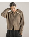 【SALE/20%OFF】【WEB限定】ビックカラーカーデ≪手洗い可能≫ Droite lautreamont ドロワット・ロートレアモン トップス カーディガ...