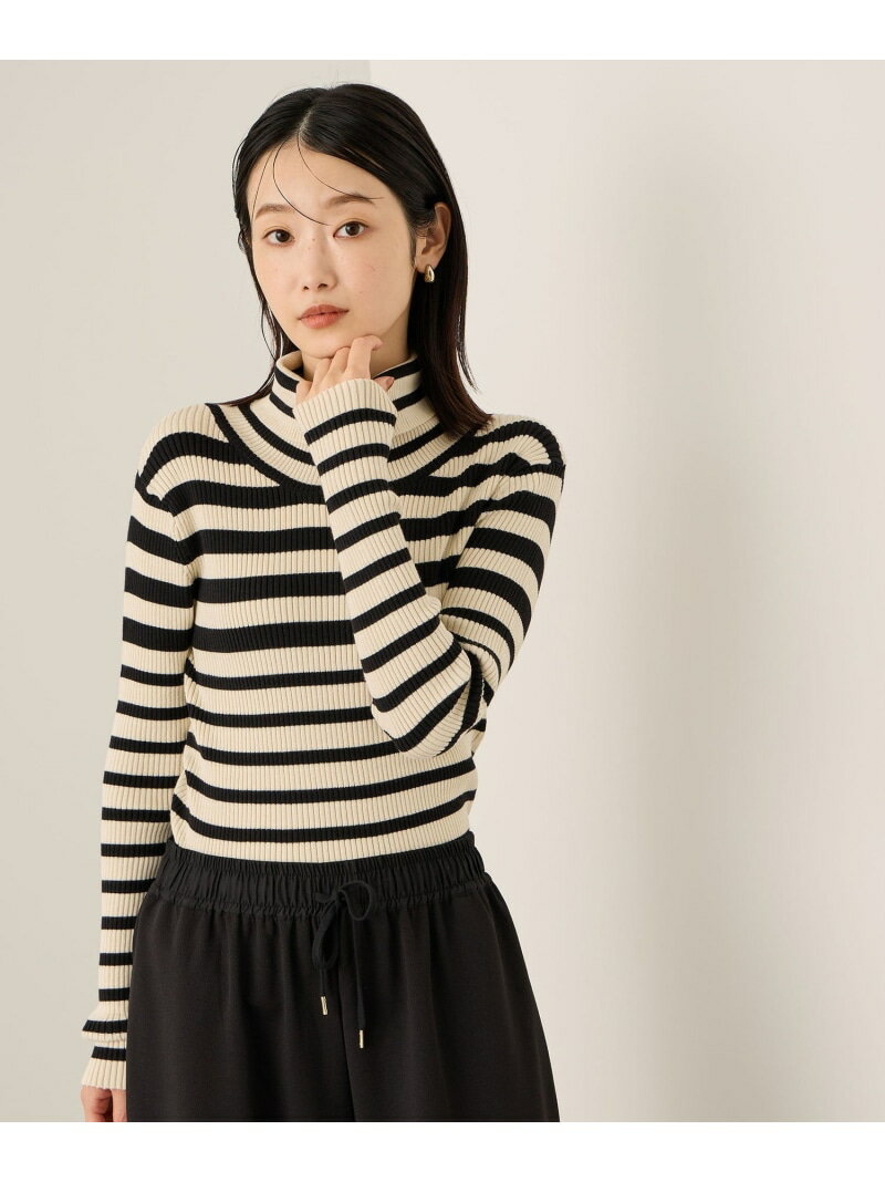 Rakuten - 【SALE／20%OFF】調温バックボタンハイネックニット≪手洗い可能≫ ketty ケティ トップス ニット ブラック ブルー【RBA_E】【送料無料】[Rakuten Fashion]