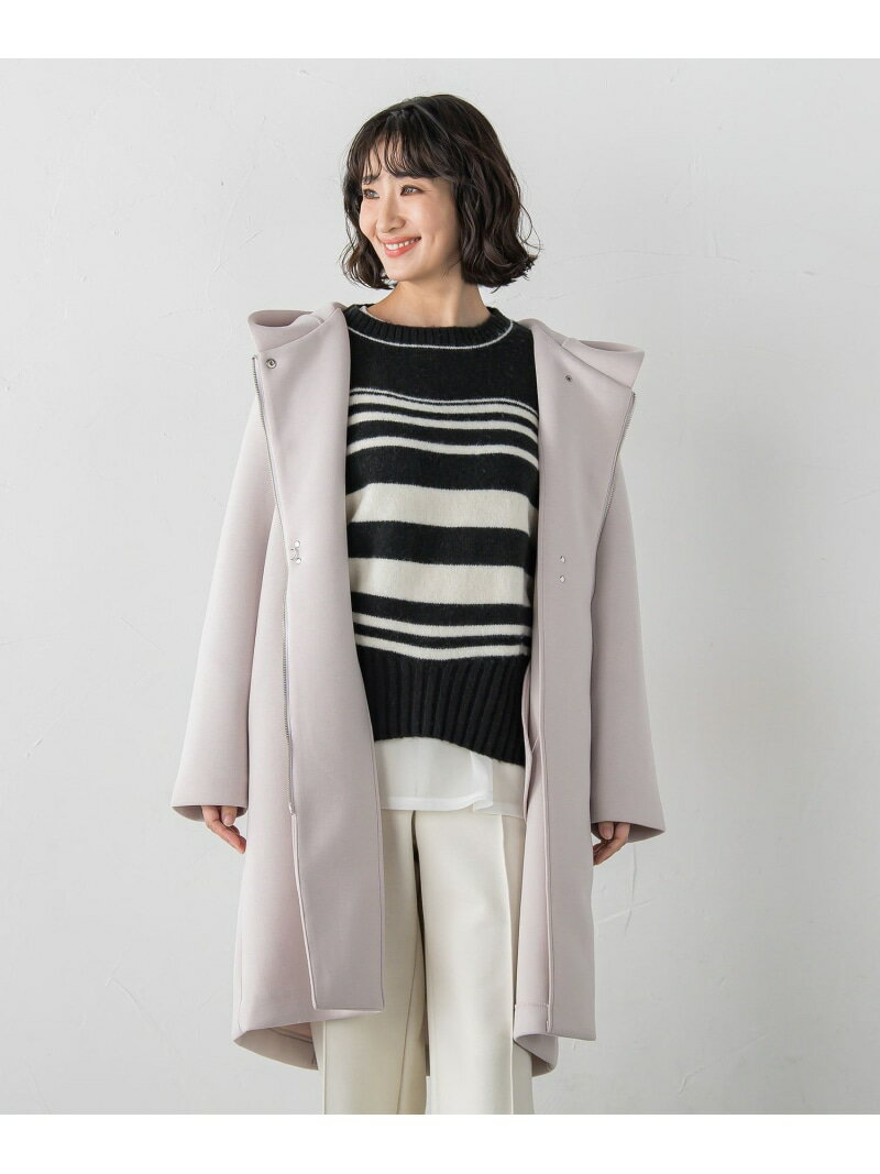 【WEB限定】"春まで着られる"2wayダンボールコート la.f... ラ・エフ ジャケット・アウター その他のジャケット・アウター ブラック【送料無料】[Rakuten Fashion]