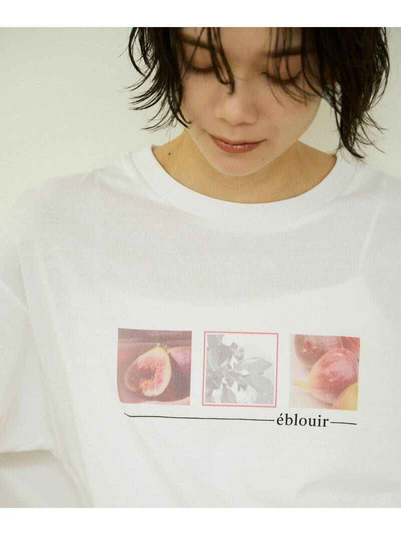 接触冷感フルーツTシャツ VICKY ビッキー トップス カットソー・Tシャツ イエロー ピンク グリーン【送料無料】[Rakuten Fashion]