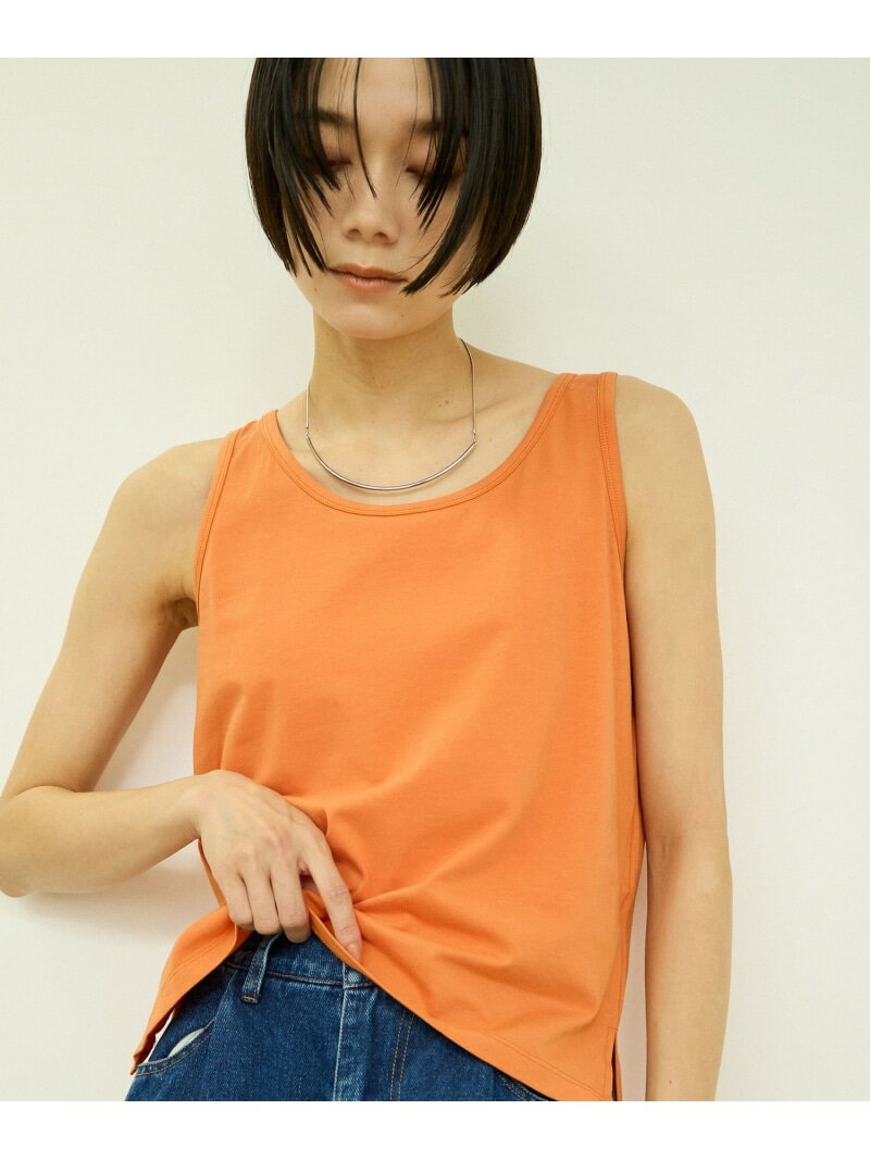 Rakuten - ひんやりタンクトップ VICKY ビッキー トップス キャミソール ブラック ホワイト ブルー オレンジ[Rakuten Fashion]