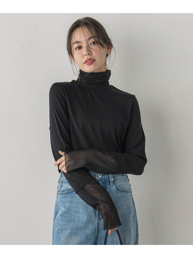 ウォッシャブルベア天竺カットソー≪洗濯機で洗える≫ Droite lautreamont ドロワット・ロートレアモン トップス カットソー・Tシャツ ホワイト グレー ブラック【送料無料】[Rakuten Fashion]