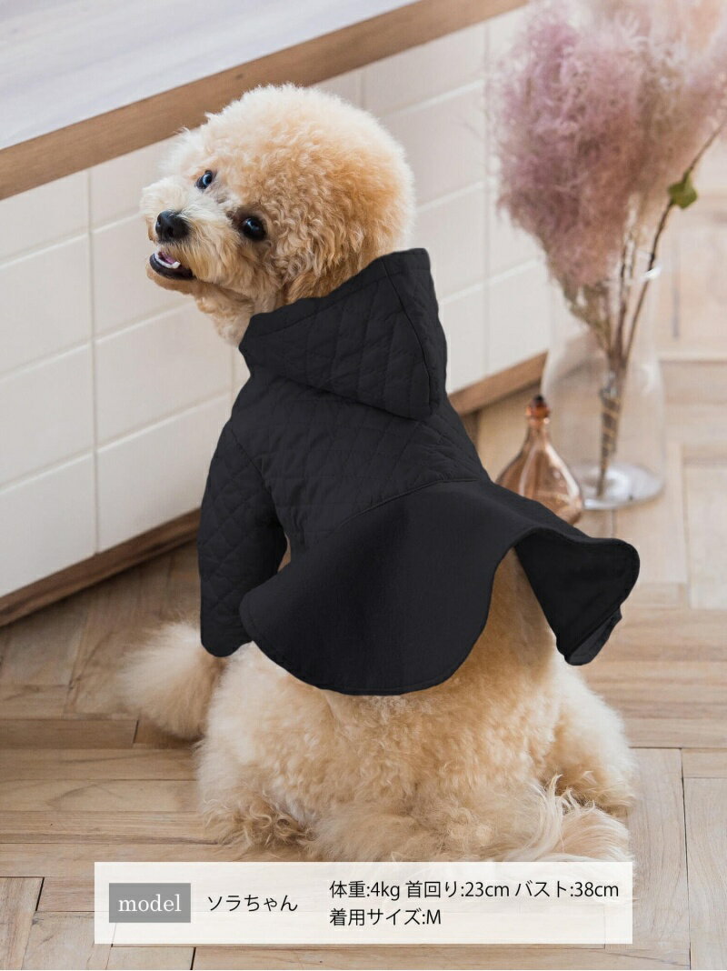 【SALE／10%OFF】【DOG WEAR】キルティングブルゾン QUEENS COURT クイーンズコート 生活雑貨 ペットグッズ その他 ブラック ネイビー【RBA_E】【送料無料】[Rakuten Fashion]