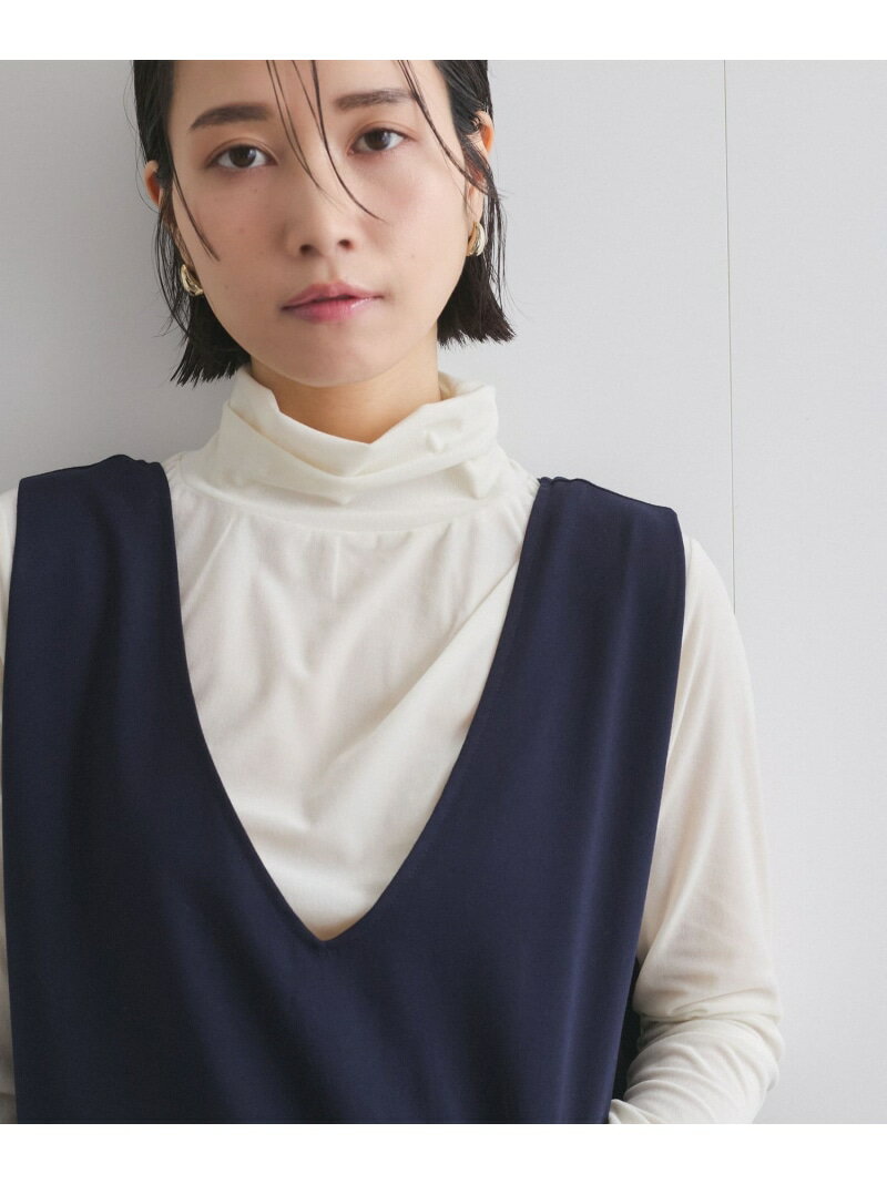 Rakuten - 【SALE／50%OFF】ニュアンスベロアハイネックカットソー≪手洗い可能≫ ketty ケティ トップス カットソー・Tシャツ グレー ブルー ホワイト【RBA_E】【送料無料】[Rakuten Fashion]