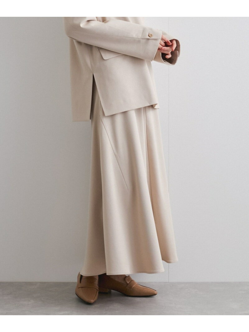 Rakuten - 【SALE／50%OFF】梳毛調合繊ナローフレアスカート≪セットアップ対応/洗濯機で洗える≫ ketty ケティ スカート その他のスカート ベージュ ブラック グレー【RBA_E】【送料無料】[Rakuten Fashion]