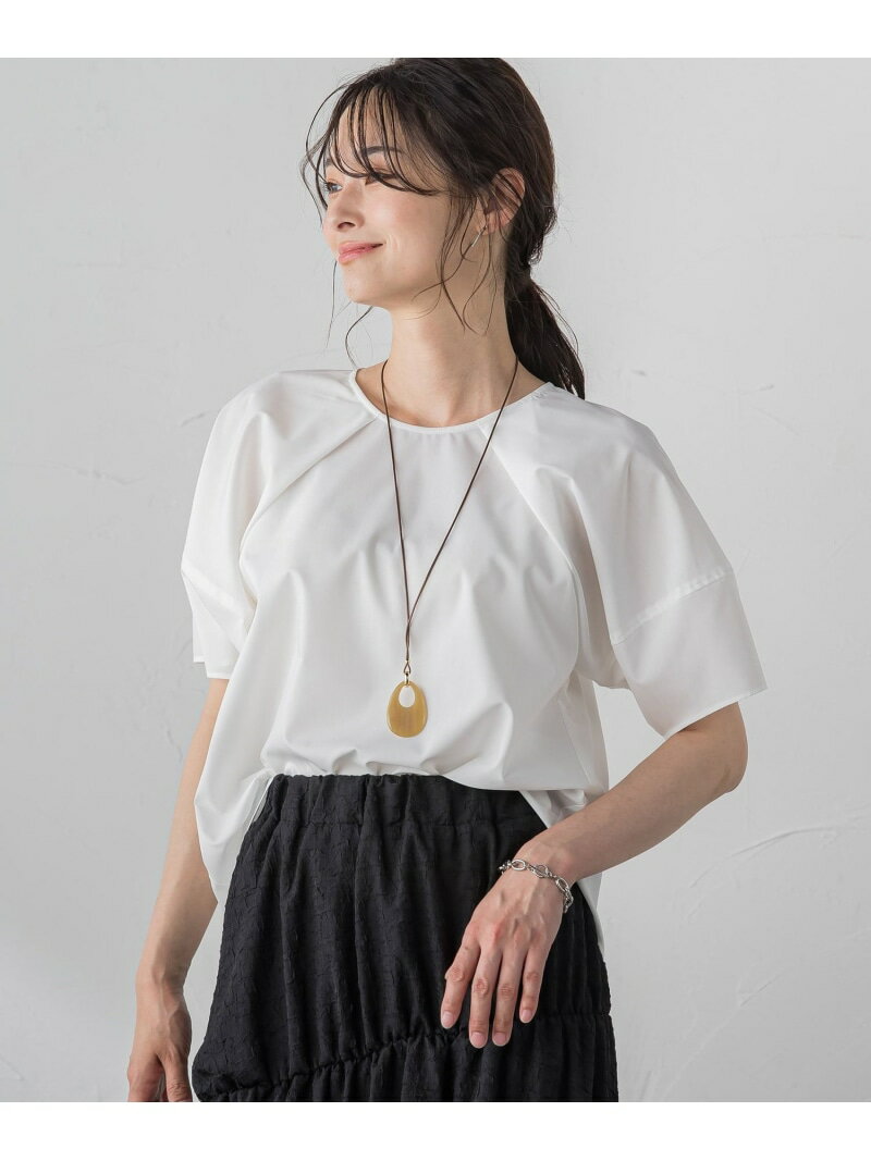 Rakuten - 【SALE／50%OFF】【WEB&一部店舗限定】ランタンスリーブブラウス≪洗濯機で洗える≫ LAUTREAMONT ロートレアモン トップス シャツ・ブラウス パープル ネイビー ホワイト【RBA_E】【送料無料】[Rakuten Fashion]