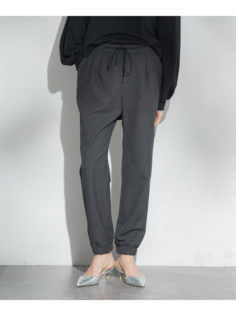 【WEB限定】裏起毛ジョグパン LAUTREAMONT ロートレアモン パンツ その他のパンツ ホワイト ブラック ネイビー グレー【送料無料】[Rakuten Fashion]