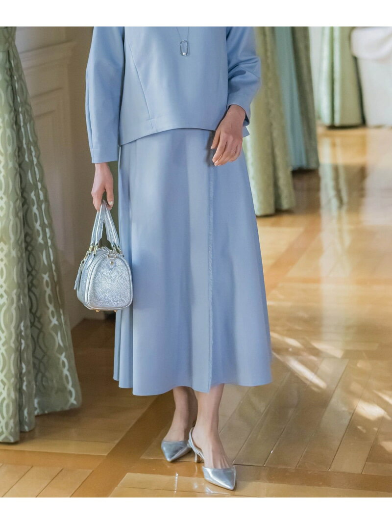 【SALE／50%OFF】スターダストサキソニースカート≪セットアップ対応≫ LAUTREAMONT ロートレアモン スカート その他のスカート グレー ホワイト ブルー【RBA_E】【送料無料】[Rakuten Fashion]