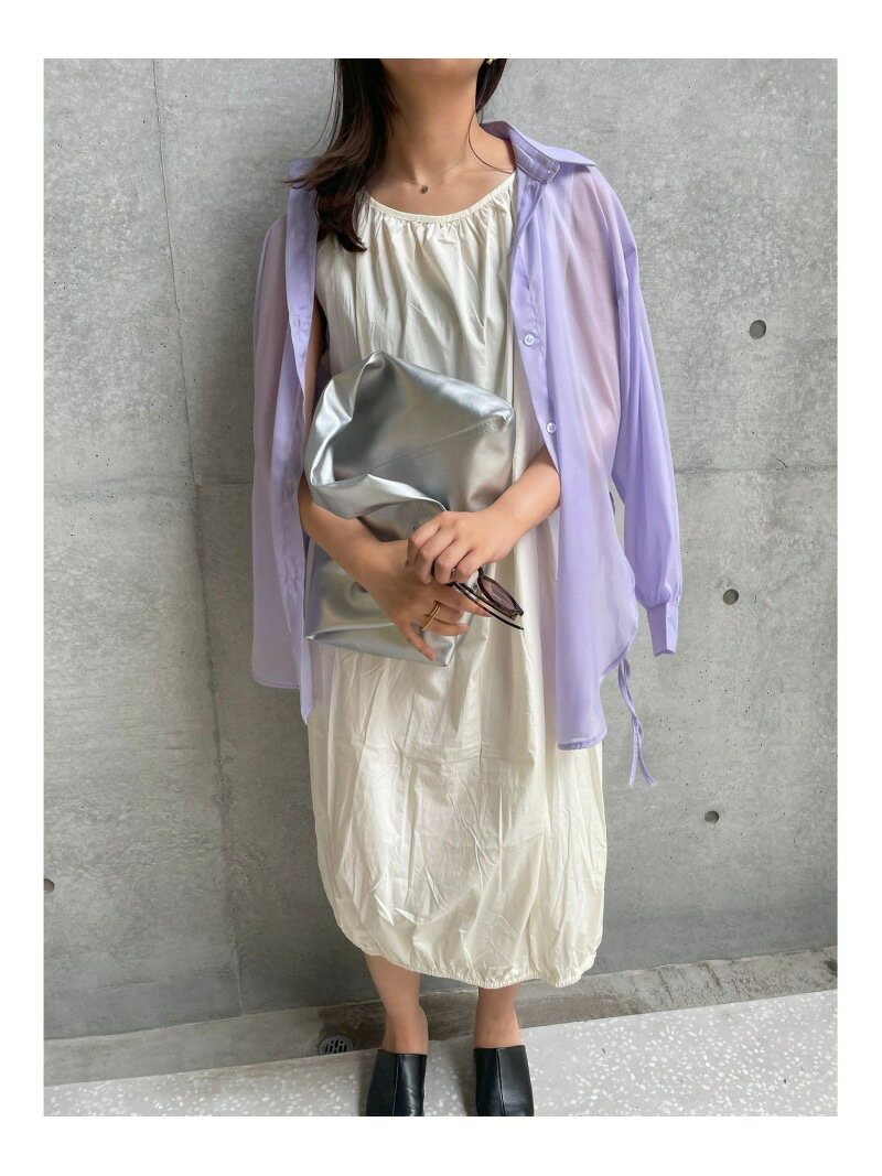 Rakuten - 【SALE／70%OFF】【ENIM BY VICKY】ノースリギャザーバルーンワンピース《洗濯機で洗える》 VICKY ビッキー ワンピース・ドレス ワンピース イエロー ブラック【RBA_E】[Rakuten Fashion]
