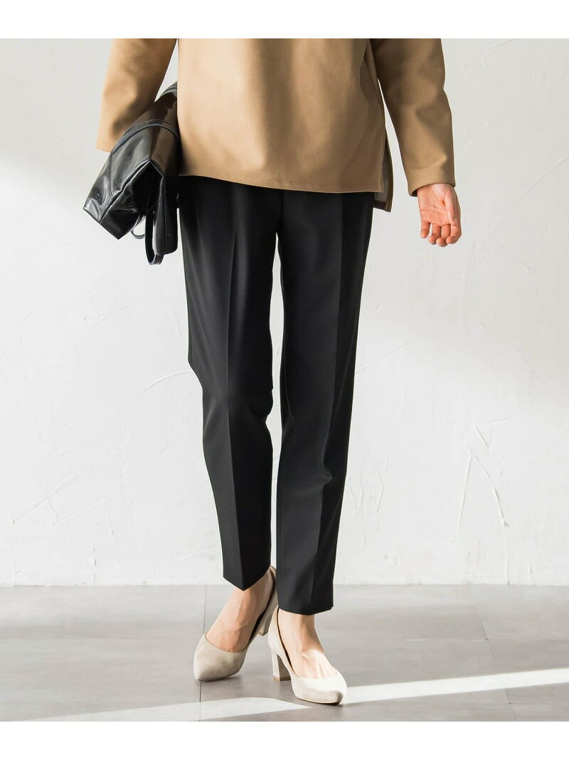 【SALE／10%OFF】【WEB限定】美シルエット裏起毛ストレッチパンツ≪13号あり/毛玉防止≫ LAUTREAMONT ロートレアモン パンツ その他のパンツ ブラウン ワインレッド グレー ブラック【RBA_E】【送料無料】[Rakuten Fashion]