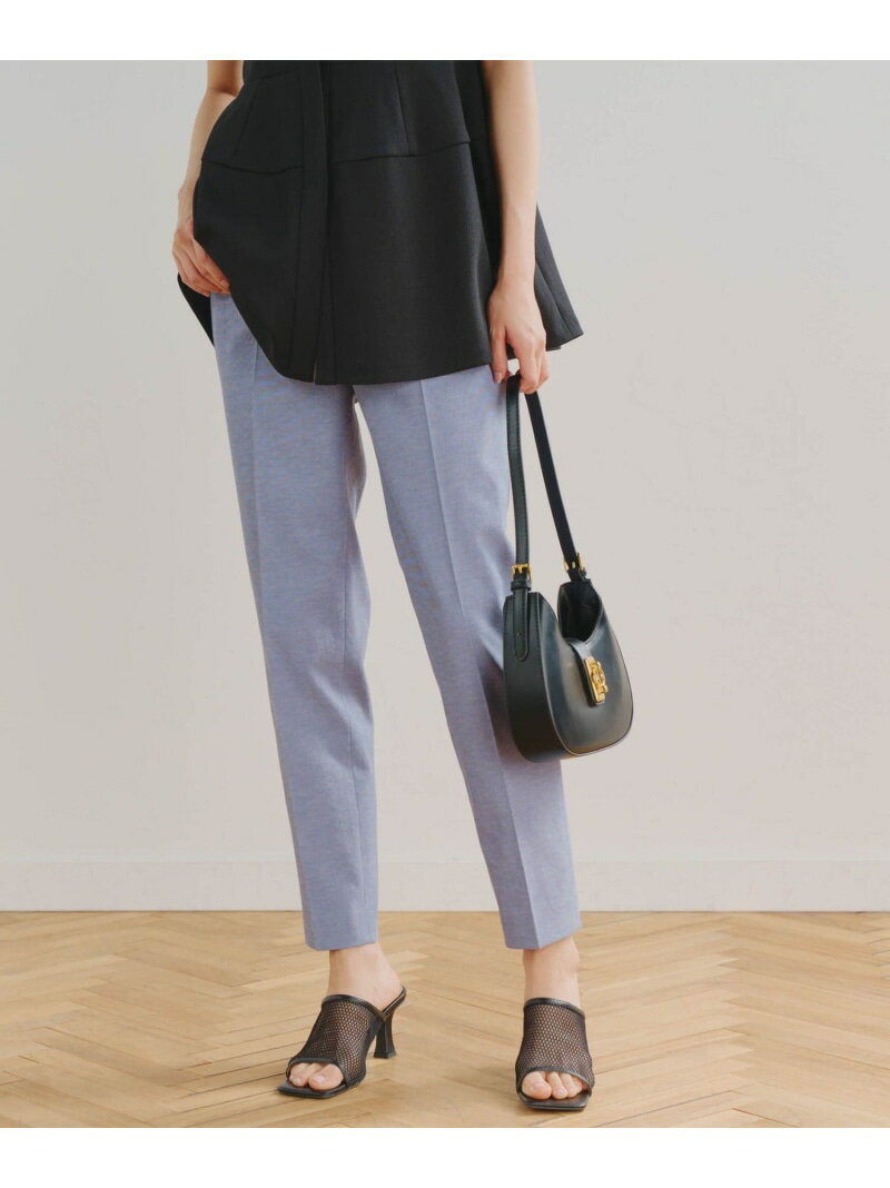 【SALE／50%OFF】シェルタリングドライテーパードパンツ≪洗濯機で洗える/吸水速乾/UVカット≫ Droite lautreamont ドロワット・ロートレアモン パンツ その他のパンツ パープル ネイビー ホワイト ブラック イエロー【RBA_E】【送料無料】[Rakuten Fashion]